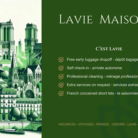 Lavie Maison Ac & Hot Tub Parigi